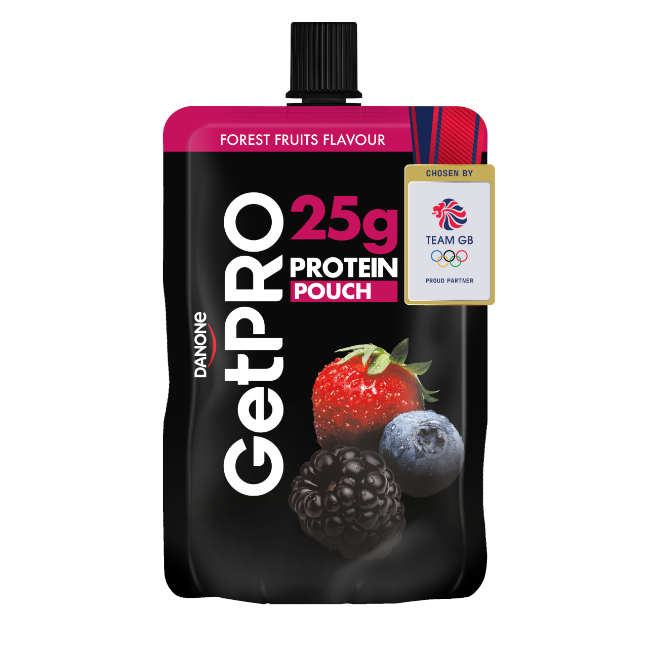 GetPRO Forest fruit flavour protein pouch