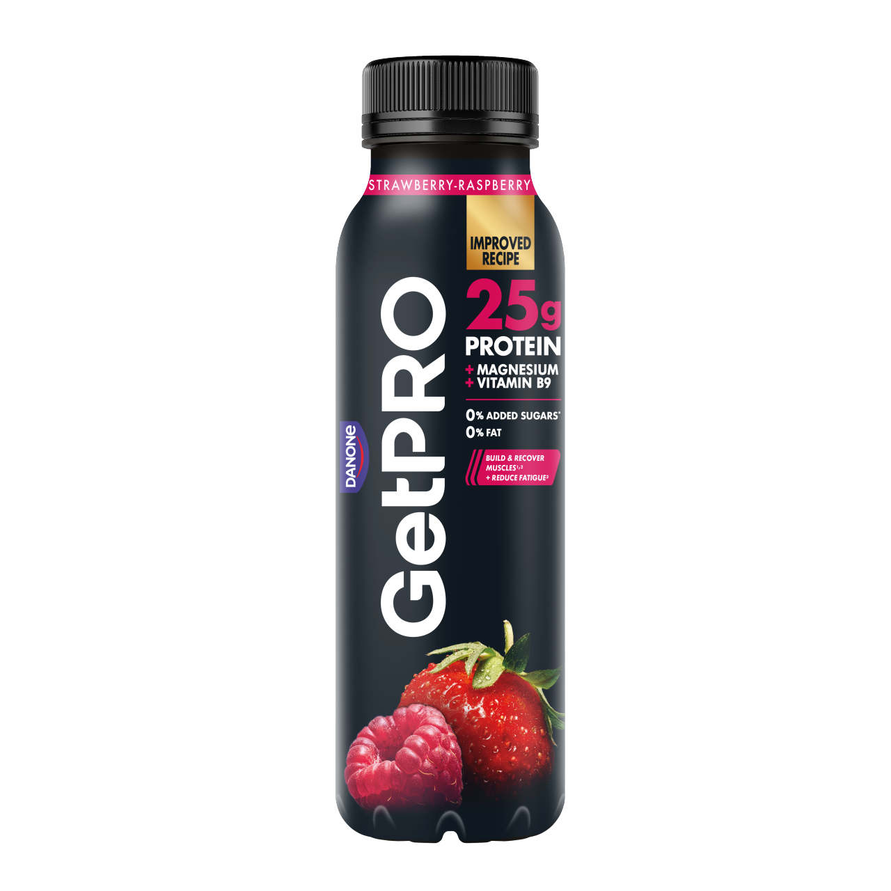Strawberry flavour Protein Drink 25g of Protein GetPRO