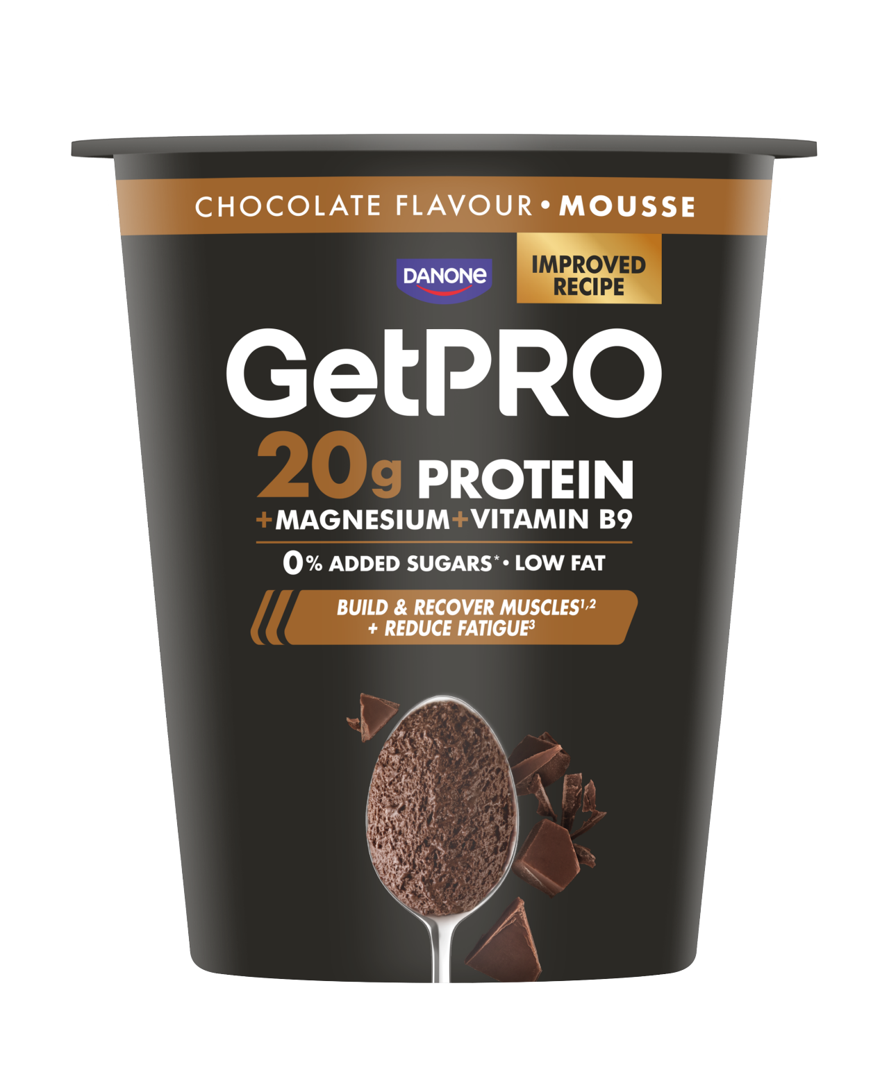 GetPRO Chocolate flavour mousse